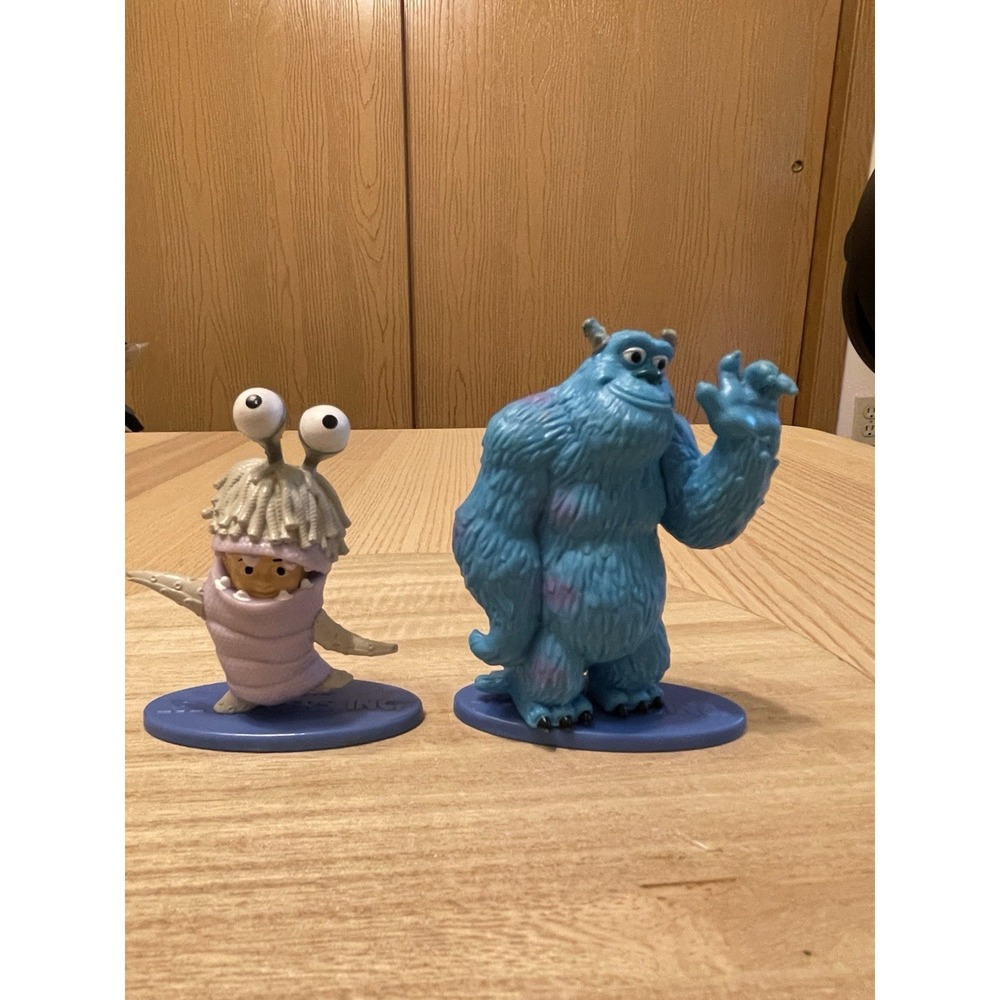 Disney Pixar Monsters Inc Sulley & Boo 2019 Mattel PVC Figure Lot 2